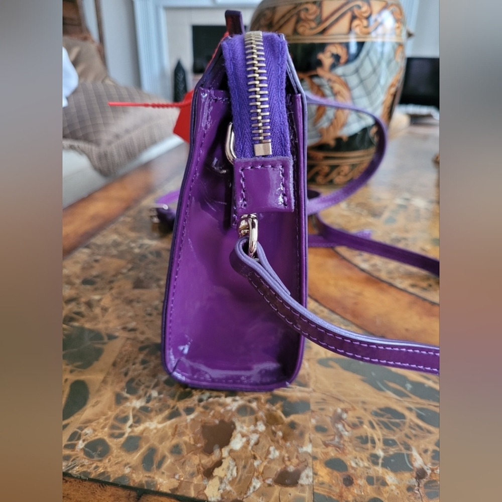 Dooney & Bourke Purple Crossbody Bag - Picture 3 of 7